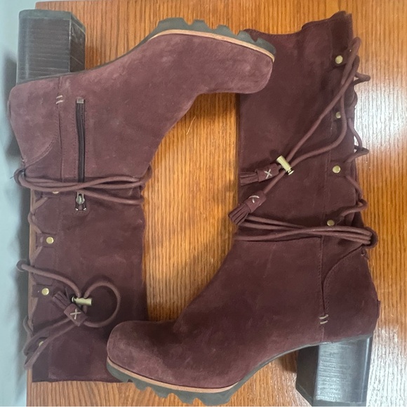 Sorel Farah Heeled Boots Size 9 - Picture 2 of 9